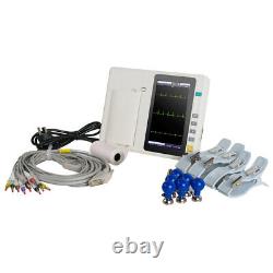 Portable Touch Screen Digital 3/6 Channel 12Lead Electrocardiograph ECG&EKG US