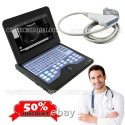 Portable Ultrasound Scanner Laptop Machine 7.5Mhz Linear Probe Diagnostic System