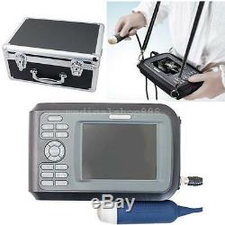 Portable Ultrasound Scanner Machine Handheld Pregnancy Animal Veterinary +CaseUS
