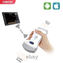 Portable Ultrasound Scanner Machine Wireless 3 In 1 Dual head Color Doppler, App