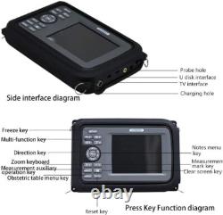 Portable Ultrasound Scanner for Veterinary, Digital PalmSmart Ultrasonic Scanner