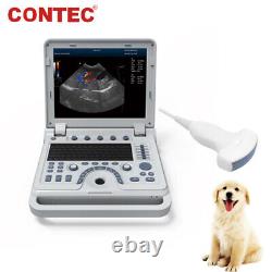 Portable Veterinary Color Doppler Ultrasound Scanner Machine Dog Pets VET Convex