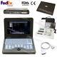 Portable Laptop Machine, Digital Ultrasound Scanner, 3.5 Convex Probe, Us Fedex, Bag