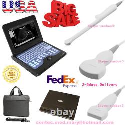 Portable ultrasound scanner laptop machine Convex/ Linear/ Transvaginal USA SALE