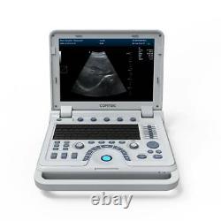 Pseudo-Color ultrasound scanner Laptop horse dog pregnancy vet ultrasound, Probes