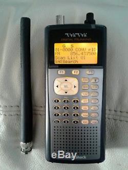 RADIO SHACK Pro-106 APCO P25 Digital Trunking Handheld Radio Scanner