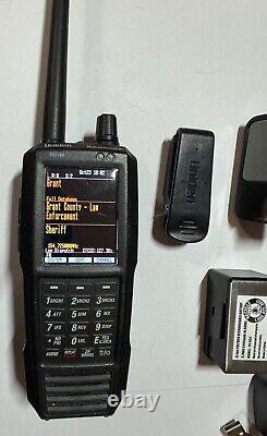 (RI4)Uniden SDS100 Digital Trunking Handheld Scanner with DMR and 800Mhz Antenna