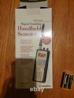 Radio Shack Digital Trunking Handheld Scanner PRO-96 20-526 Very Nice LK