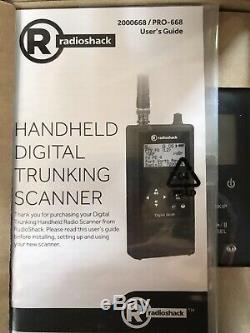 Radio Shack Handheld Digital Trunking Scanner Pro 668 Scan IT AKA GRE PSR-800