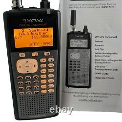 Radio Shack PRO-106 Handheld Radio Scanner Digital Trunking Manual + 2nd Ant