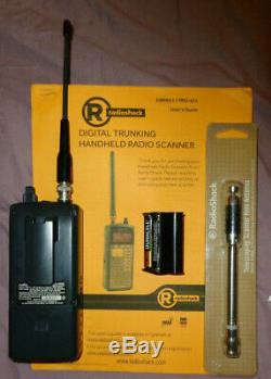 Radio Shack PRO-651 Digital Trunking Handheld Radio Scanner + EXTRAS FREE S&H