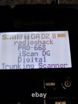 Radio Shack PRO 668 Digital Trunking Scanner