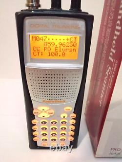 Radio Shack PRO-96 Digital Trunking Handheld Scanner 20-526 5500-Channel