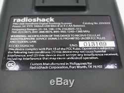 Radio Shack Pro-668 Handheld Digital Trunking Scanner