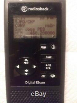 Radio Shack Pro-668 Handheld Digital iScan Trunking Scanner NO RESERVE
