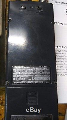 Radio Shack Pro-96 5500-Channel Digital Trunking Handheld Scanner 20-526