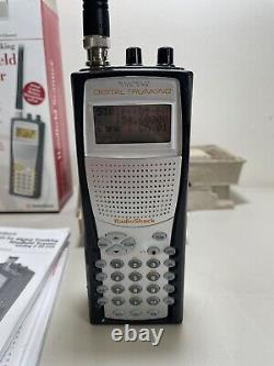 Radio Shack Pro-96 5500 Channel Handheld Digital Trunking Scanner CIB WORKS