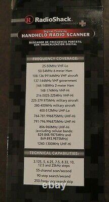 RadioShack PRO-106 Digital Trunking Handheld Radio Scanner