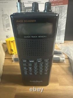 RadioShack PRO-89 200-Channel Handheld Race Scanner VHF/Air/UHF/800MH Bundle Lot