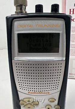 RadioShack PRO-96 5500-Channel Digital Handheld Scanner