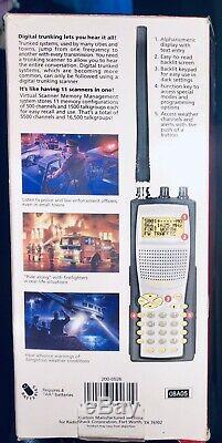 RadioShack PRO-96 Digital Trunking Handheld Scanner 20-526 BOXED With Extras EUC