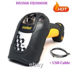 Symbol DS3508-ER20005R Extended Range 2D USB Kit Handheld Barcode Scanner US