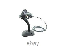 Symbol LS2208 Digital Handheld Barcode Scanner with Stand and USB Cable, Black