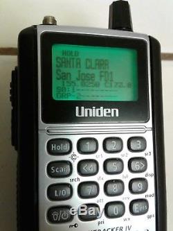 UNIDEN BCD396XT TrunkTracker IV Digital APCO P25 Handheld Radio Scanner