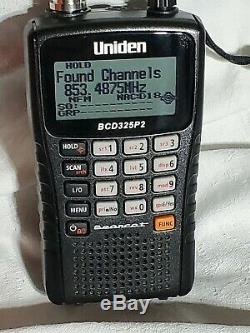 UNIDEN BearCat TrunkTracker V, BCD325P2 Digital Handheld Police/Fire/EMS Scanner