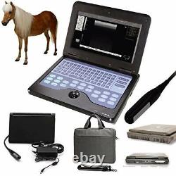 US Seller Veterinary Ultrasound Scanner Laptop Machine 7.5Mhz Animal Rectal VET