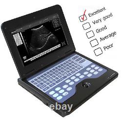 US Seller Veterinary Ultrasound Scanner Laptop Machine 7.5Mhz Animal Rectal VET