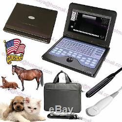 US Seller, veterinary ultrasound scanner VET Machine+2 Probes, COWithHorse/Dog/Sheep