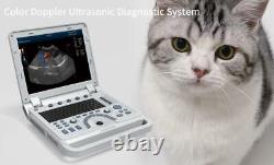 US Veterinary Ultrasound Scanner Color Doppler Portable VET Machine Convex probe