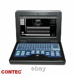 USA, Veterinary Laptop Ultrasound Scanner Machine 3.5mhz Convex Probe VET Animal