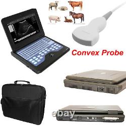 Ultrasound Scanner Animal Digital Laptop Machine 3.5 Convex Probe CMS600P2VET US