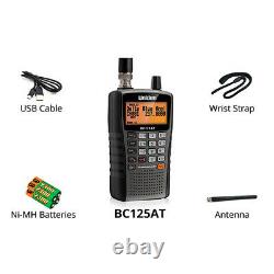 Uniden BC125AT Bearcat Handheld Scanner with Backlit LCD Display