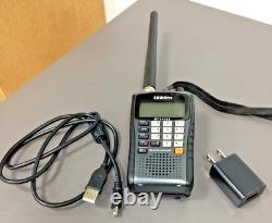 Uniden BC125AT, Handheld Analog Scanner, Antenna, USB, Belt Clip, Manual