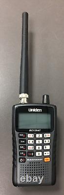 Uniden BC125AT, Handheld Analog Scanner, Antenna, USB, Belt Clip, Manual, Box