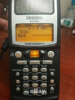 Uniden BC296D APCO 25, Phase 1, Digital Handheld Scanner used in working cond