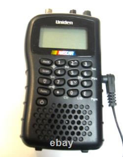 Uniden BC72XLT short wave radio scanner NASCAR +more TESTED- BUY-AS-IS