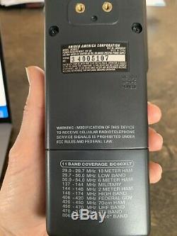 Uniden BC80XLT Digital Handheld Scanner and Headsets NASCAR