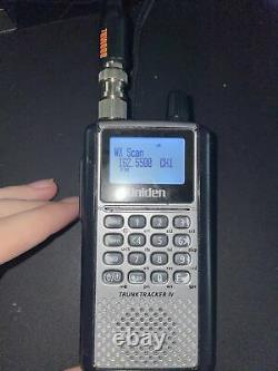 Uniden BCD 396xt TrunkTracker IV Digital Handheld Police Scanner