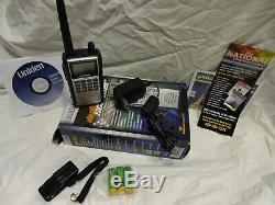 Uniden BCD 396xt TrunkTracker IV Digital Handheld Police Scanner- Gently Used