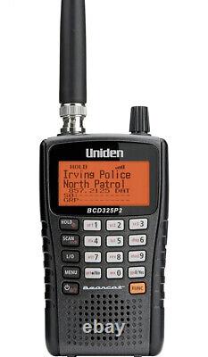Uniden BCD325P2 Compact Handheld Mobile TrunkTracker V Digital Scanner NEW