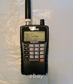 Uniden BCD325P2 Handheld Phase 2 Digital Police Scanner WithRechargeable batteries