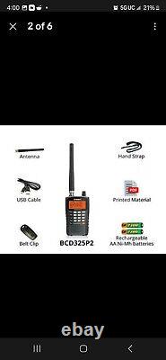 Uniden BCD325P2 Handheld TrunkTracker V Scanner