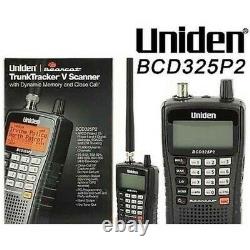 Uniden BCD325P2 Phase II Handheld Digital Police Scanner Brand New