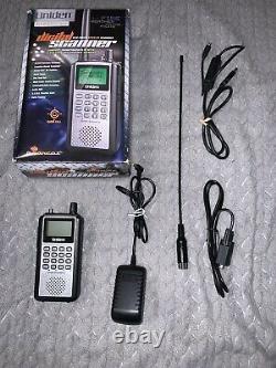 Uniden BCD396XT Digital Handheld Trunking Police Scanner APCO 25