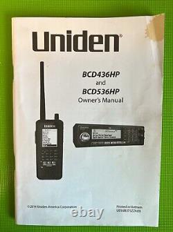 Uniden BCD436HP Digital Handheld Scanner