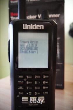 Uniden BCD436HP Digital Handheld Scanner withDMR upgrade, original box, 4gb sd